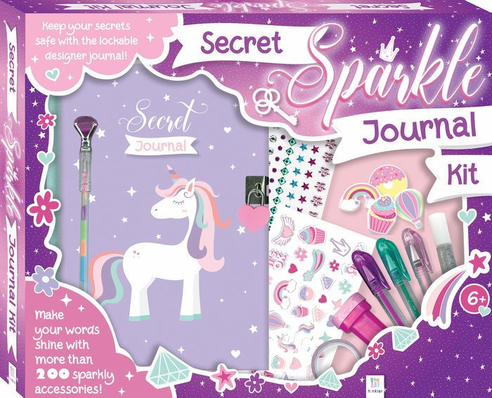 Secret Sparkle Journal Kit by Hinkler Books